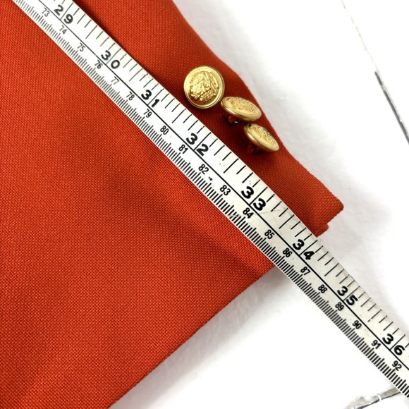 Vintage Orange sport coat Blazer Suit Jacket Hardwick Clothes Vintage - Picture 12 of 14